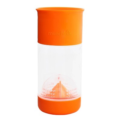 Munchkin Miracle 360 Fruit Infuser Orange Sippy Cup 14oz