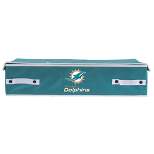 NFL Franklin Sports Miami Dolphins Under The Bed Storage Bins - Large