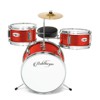 Ashthorpe 3-Piece Complete Junior Drum Set - Beginner Drum Kit with Drummer's Throne - 2 of 4