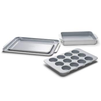  USA Pan Bakeware Quarter Sheet Baking Pan and Bakeable Nonstick  Cooling Rack Set, Metal : Everything Else