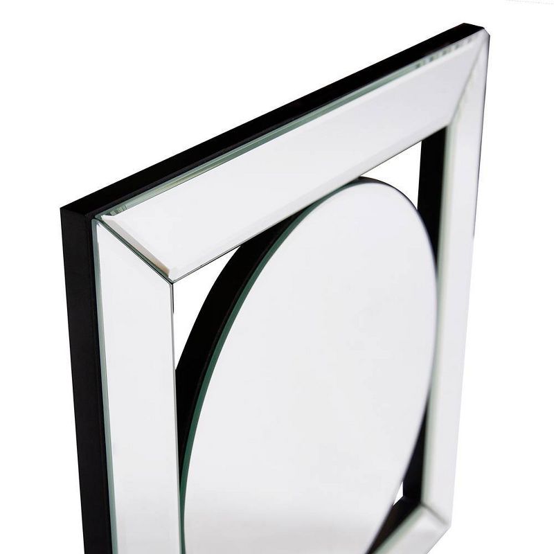 Howard Elliott Square Mirror with Candle Holder Silver, 5 of 9