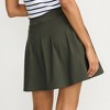 Lands' End Women's Active High Impact High Rise Pleated Skort - 2 of 4