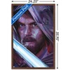 Trends International Star Wars: Obi-Wan Kenobi - Obi-Wan Portrait Framed Wall Poster Prints - 3 of 4