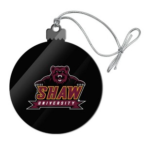 Shaw University Primary Logo Acrylic Christmas Tree Holiday Ornament - 1 of 4