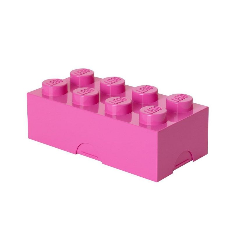 Room Copenhagen LEGO Lunch Box, Medium Pink, 1 of 2