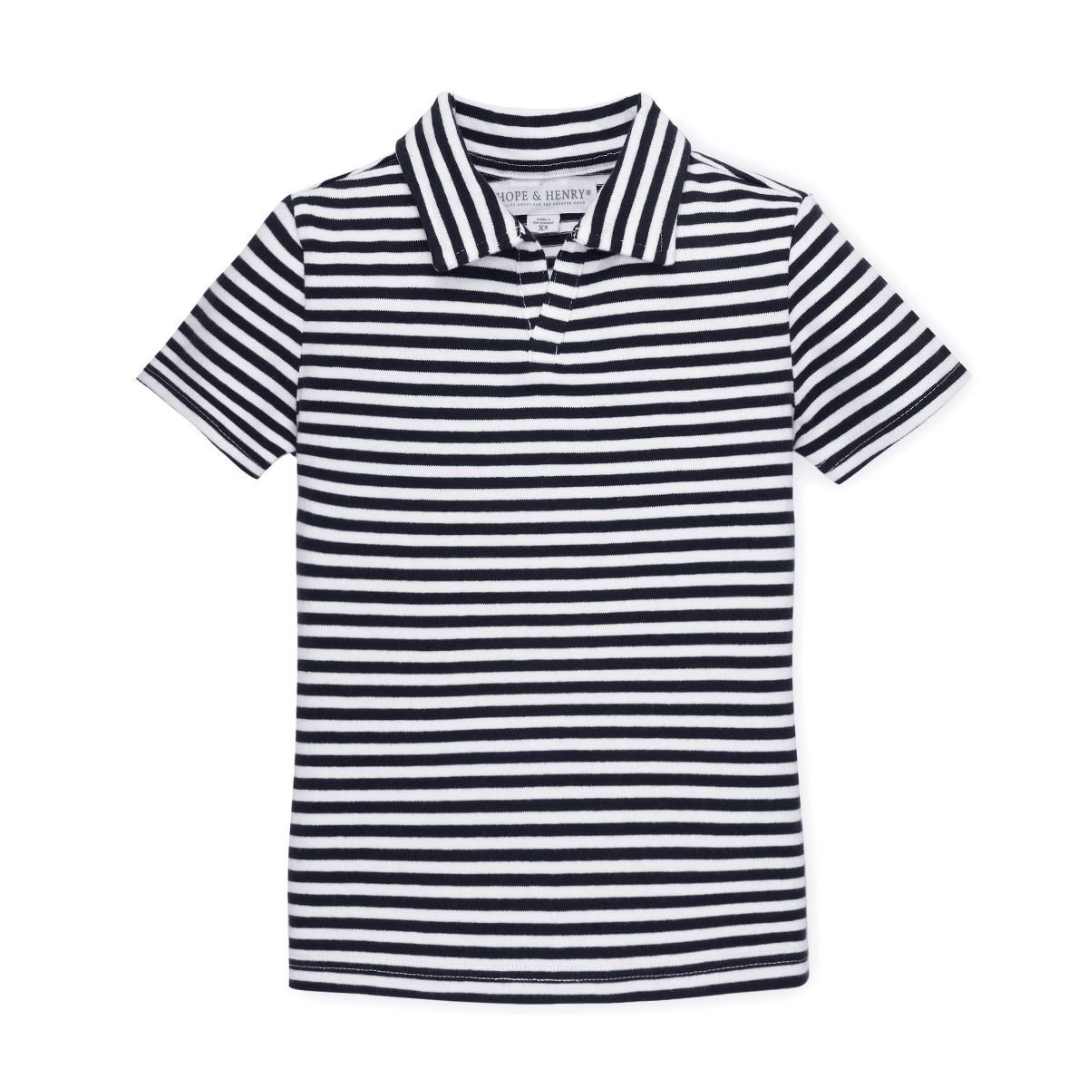 Hope & Henry Boys' Cotton Jersey Polo, Infant - thumbnail 8