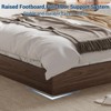 Twin/Twin XL/Full/Queen/Super King/California King Size Wood Platform Bed Frame, Wooden Bed Frame w/ Wood Slat Support No Box Spring Needed - 3 of 4