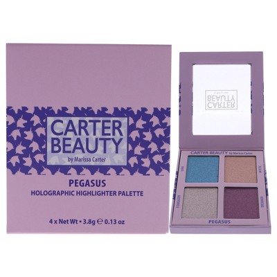 Holographic Highlighter Palette - Pegasus by Carter Beauty for Women - 0.52 oz Highlighter