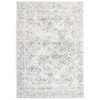 Machine Washable Vintage Floral Rug - Low Pile Non-Slip & Stain Resistant Carpet , Beige 5x7 - 3 of 4