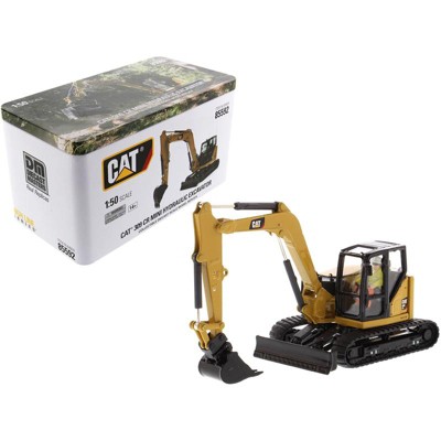 CAT Caterpillar 309 CR Next Gen. Mini Hydraulic Excavator w/Work Tools & Operator "High Line" 1/50 Model Diecast Masters