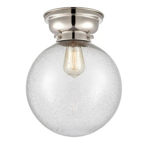 Beacon - 1 Light Flush Mount In Industrial Style-11.15 Inches Tall and 10 Inches Wide - 1 of 1