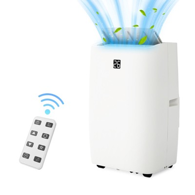 12000 BTU Portable Air Conditioner, 3-In-1 Ac with Fan, Cooling, Dehumidification, Cool Up to 550 Sq.Ft with 24 Timer, Remote Control