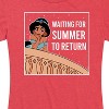 Women's - Disney Princess - Waiting For Summer Short Sleeve Graphic T-Shirt - 2 of 4
