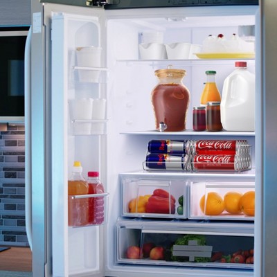 Sorbus 4 Pack Slim Can Organizer for Fridge, Pantry, Kitchen Organization and Storage — фото 2