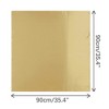 INSPIRE CHIC Women's Solid Color Satin Large Square Scarf Neckerchief Bandanas 35"x35" - 3 of 4
