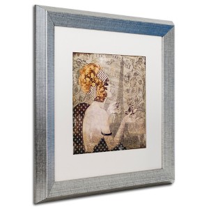 Trademark Fine Art -Color Bakery 'A Date With Paris' Matted Framed Art - 1 of 4