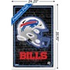 Trends International NFL Buffalo Bills - Neon Helmet 23 Framed Wall Poster Prints - 3 of 4