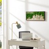 SEVOBAL Wall Art Chicago Moss City Silhouette Metal Art for Trendy Stylish Home Interior Decor with Charm, Green, 36.3"*18"*4" - 4 of 4