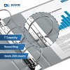 Davis Group 6pk 1" Premium Economy Round Ring Binder Gray: Hard Cover, 200 Sheet Capacity, 2 Pockets, Polypropylene - 3 of 4