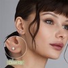 GILDED Lab-Grown Diamond Stud Earrings in 925 Sterling Silver Studs and 14KT Gold Plated Over Sterling Silver - 3 of 4