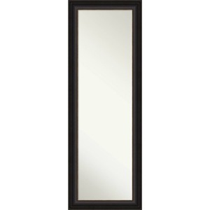 Amanti Art 18" x 52" Trio Oil Rubbed Framed On the Door Mirror Bronze: Polystyrene Frame, No Assembly Required - 1 of 4