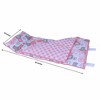 Bacati - Watercolors Floral Coral Gray Toddler Nap Mat - 4 of 4