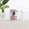 Crazy Dog T-Shirts Krampus Is My Spirit Animal Mug Funny Novelty Christmas Coffee Cup-11oz - 2 of 4
