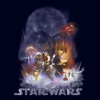 Men's Star Wars: The Empire Strikes Back Distressed Episode 5 Retro Poster T-Shirt - 2 of 4