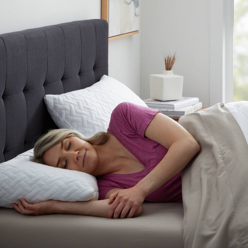 2pk Essentials Shredded Memory Foam Bed Pillow - Linenspa, 3 of 17
