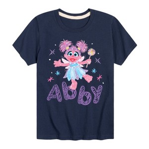 Boys' - Sesame Street - Scribble Abby Cadabby Short Sleeve Graphic T-Shirt - 1 of 4