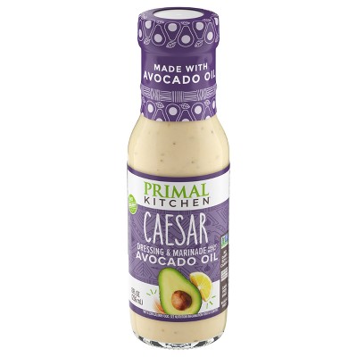 Primal Kitchen Dairy-free Caesar Dressing With Avocado Oil - 8 Fl Oz ...