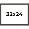 PosterPalooza | Antique Black Picture Frame - UV Acrylic, Backing Board, Hanging Hardware Included - 2 of 4