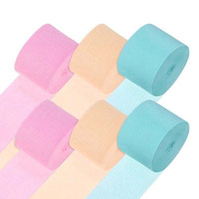 Unique Bargains Crepe Paper DIY Streamer