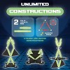 Tinamiri Supermag - Glow 30 - Magnetic Building Set, Educational construction fun, 30 piece set, Magnet Toys, 0657 - 4 of 4
