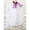 Allegra K Women's Transparent Skinny Solid Color Lightweight Organza Scarf Neckerchief - 2 of 4