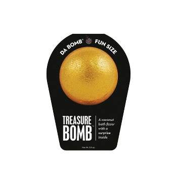 Da Bomb Bath Fizzers Treasure Coconut Bath Bomb - 3.5oz