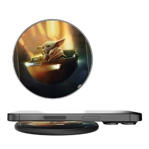 Keyscaper Star Wars Mandalorian Portrait 15-Watt Wireless Charger - 1 of 4