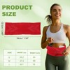 Unique Bargains Moisture Wicking Elastic Breathable Phone Holder Running Belt - 2 of 4
