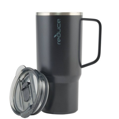 Reduce 24oz Hot1 Vacuum Insulated Stainless Steel Travel Mug with Steam Release Lid Black