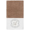 Linum Home Textiles 100% Turkish Cotton MONICA 3PC Embellished Towel Set - 4 of 4