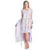 Casual Nights Women's 2 Piece Floral Robe and Gown Set - 4 of 4