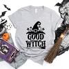 Simply Sage Market Good Witch Broom Short Sleeve Tee - 3 of 4