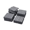 Dolonm Acacia Hardwood Tiles - Light Gray Mold-Proof, Interlocking Flooring, Balcony/Garden Upgrade - 3 of 4