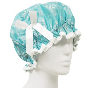 Wrapables Stylish Satin Shower Cap - 1 of 4
