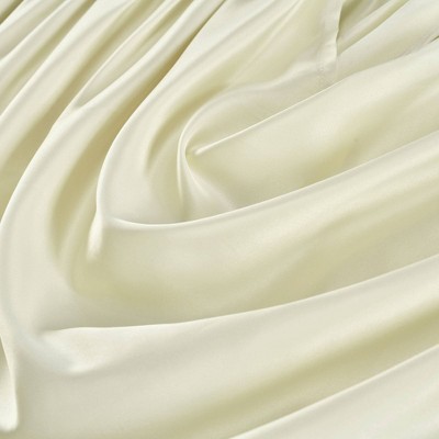 Ivory Polyester Rod Pocket Window Valance
