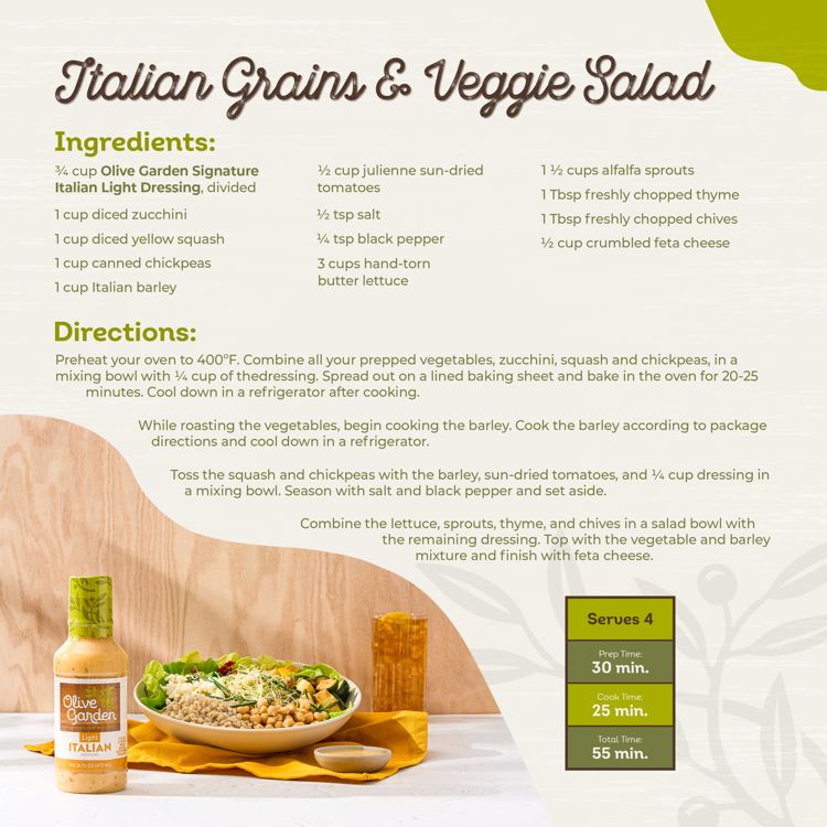 Olive Garden Light Italian Dressing - 16fl oz, 6 of 8