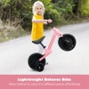 Infans 4-in-1 Kids Training Bike Toddler Tricycle w/ Training Wheels & Pedals Pink - 4 of 4