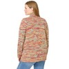 Woman Within Plus Size Multi Marled Cardigan - 3 of 4
