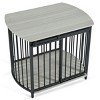 31.5" Dog Crate,Modern Dog Crate With Wooden End Table,Dog Kennel Furniture,Dog Crate For Small And Medium Dogs-Cuddlewood - 3 of 4