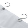 Moda at Home 2pc Coronet Peva Hotel Frosted Shower Curtain Liner - 4 of 4